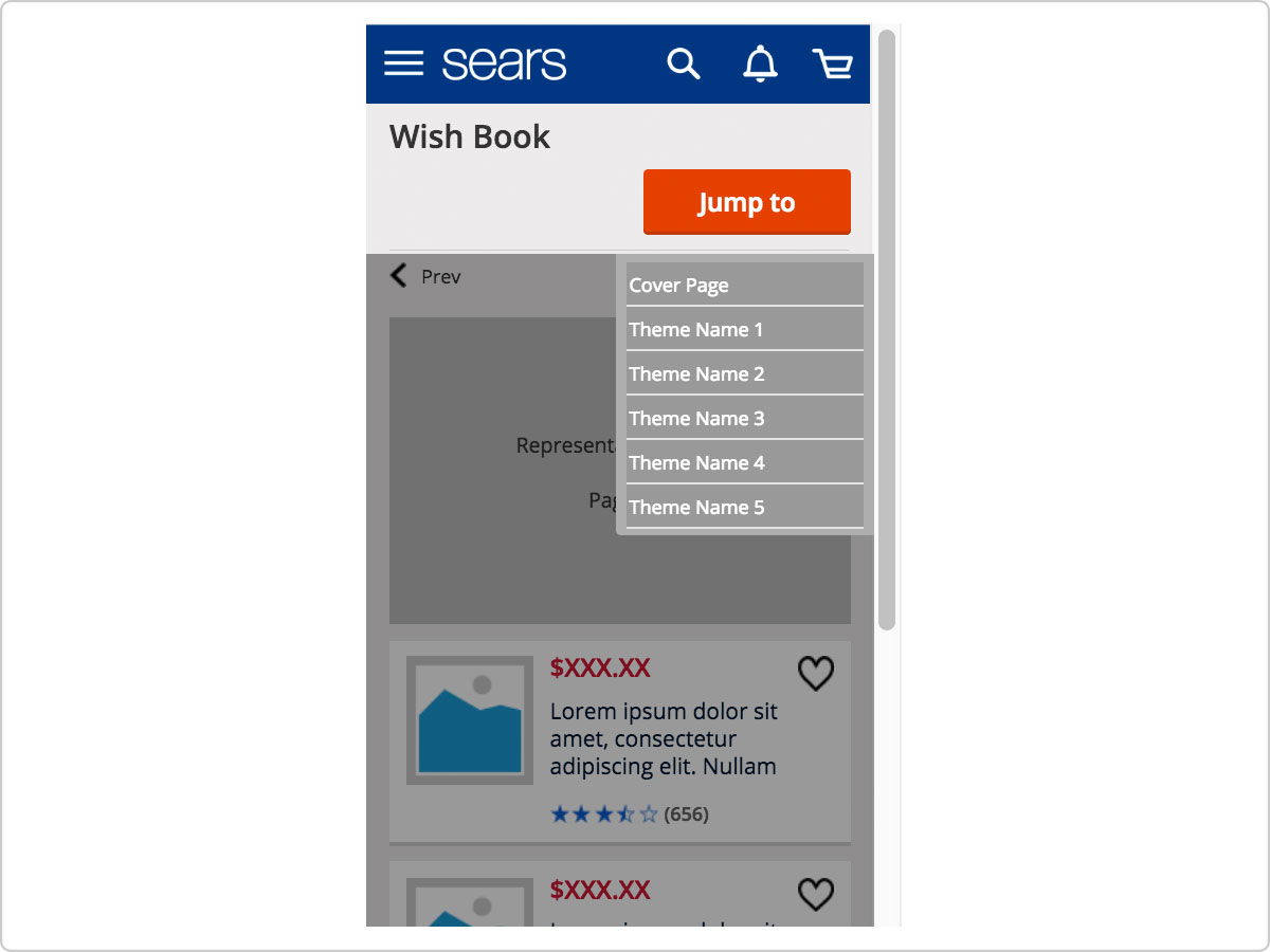 image of quickview modal